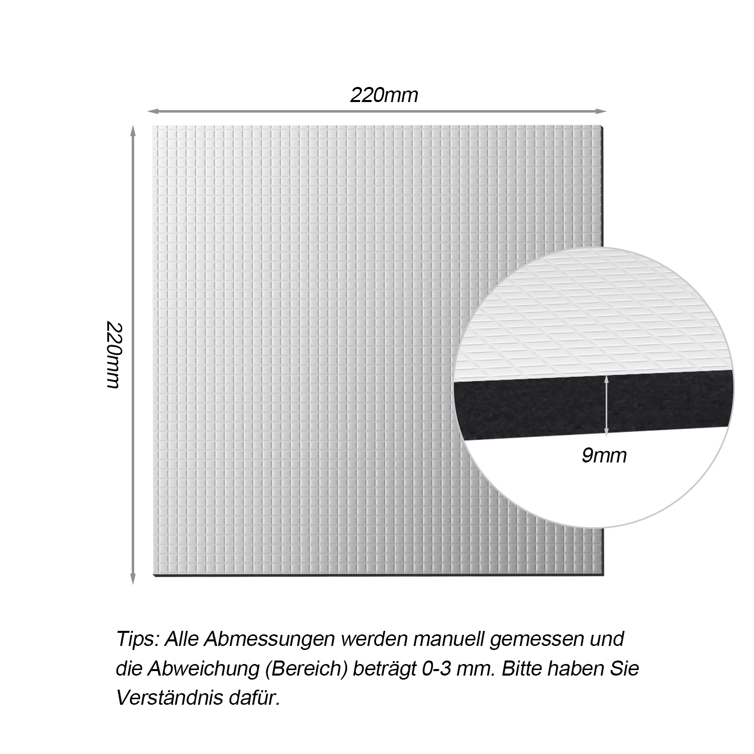 3D Printing Guide - 3D Printer heating bed Insulation Cotton