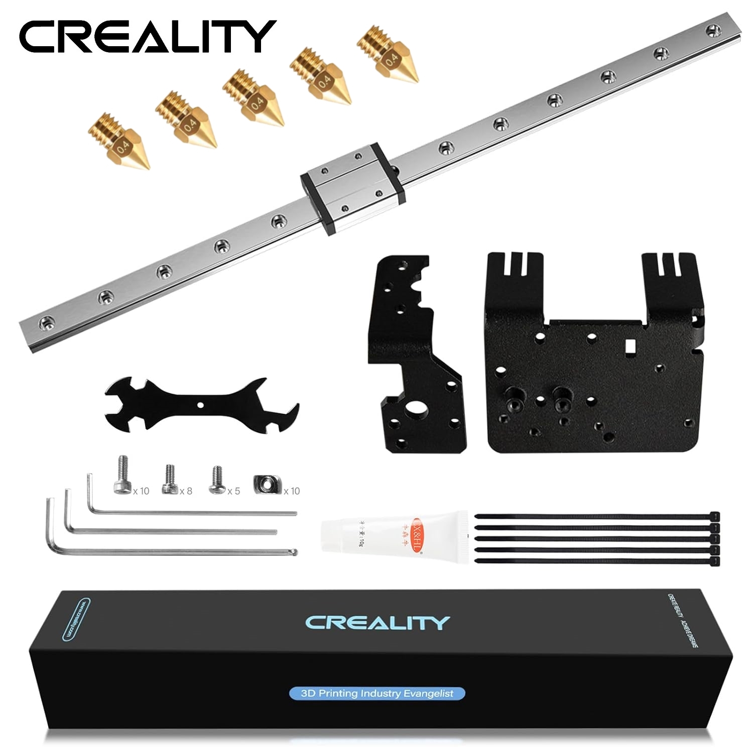 3D Printing Guide - Creality Ender 3 X Axis Linear
