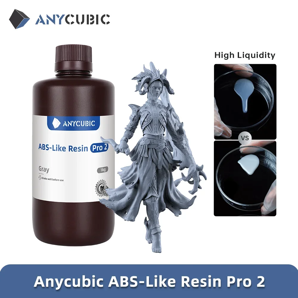 3D Printing Uv Resin - New 2 pieces/lot ANYCUBIC ABS Like+