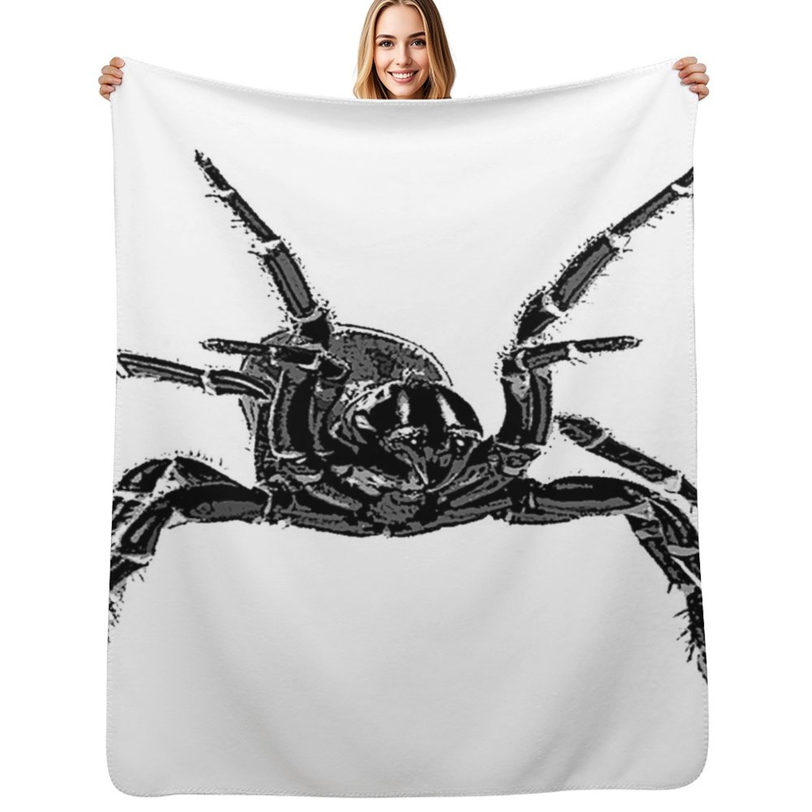 Creepy Funnel-Web Spider Throw - 3D Printing Web ulasan dan harga