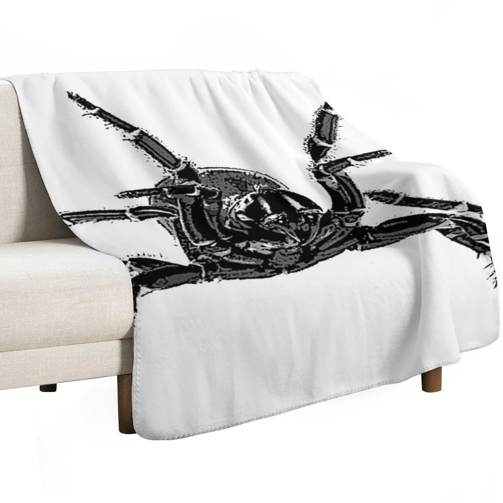 Creepy Funnel-Web Spider Throw - 3D Printing Web ulasan dan harga