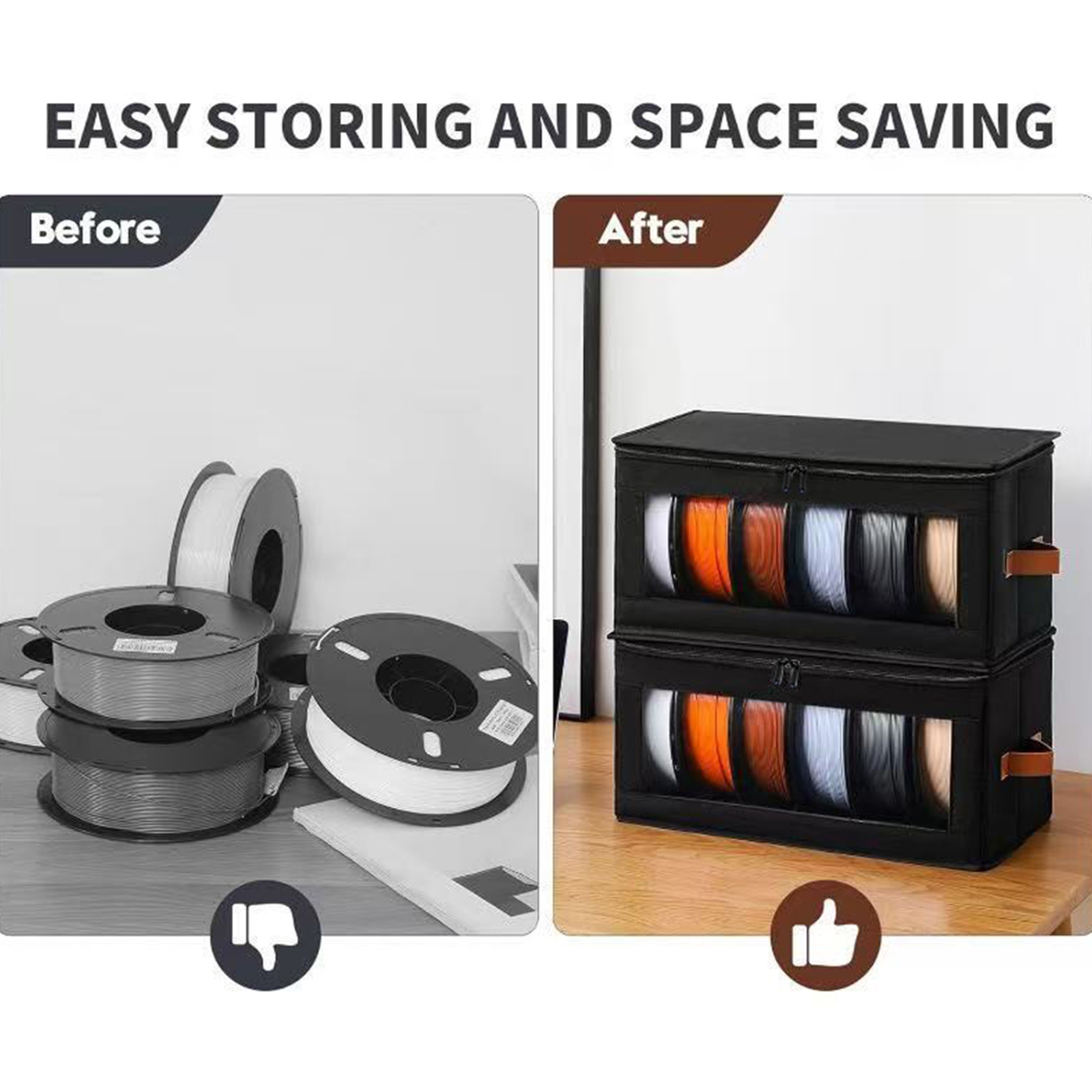 1-10X 3D Printer Filament Stor - 3D Printing Fff ulasan dan harga