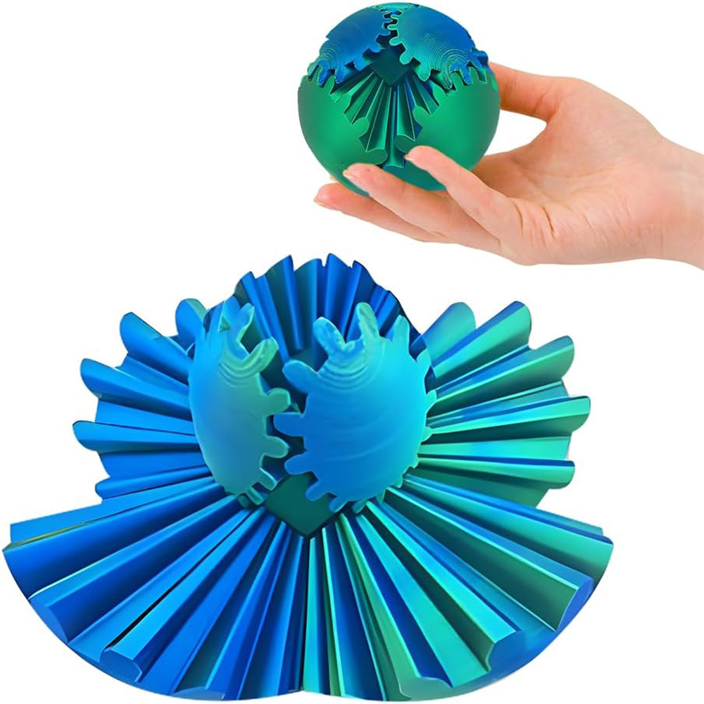 Gear Ball 3D Printed Fidget To - 3D Printing Table ulasan dan harga