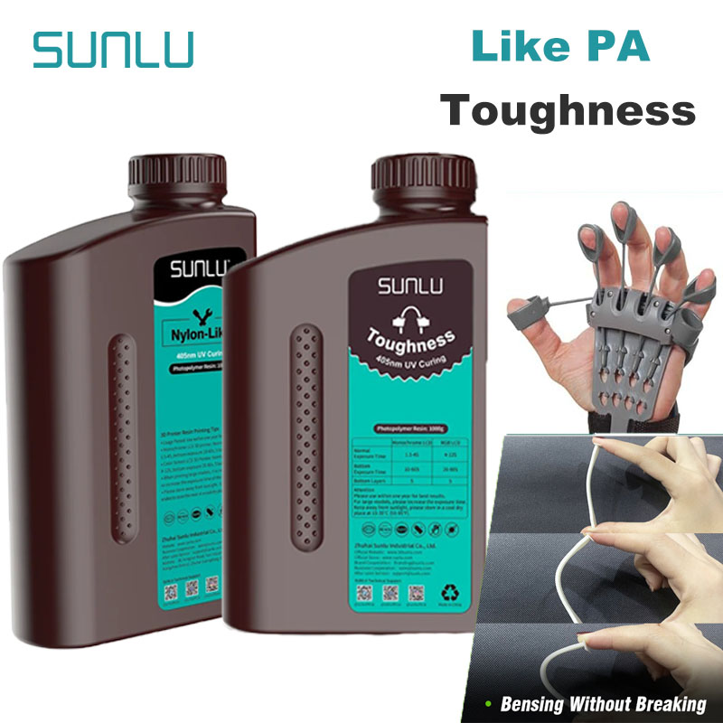 SUNLU 1KG Nylon-Like/Toughness - 3D Printing Uv Resin ulasan dan harga