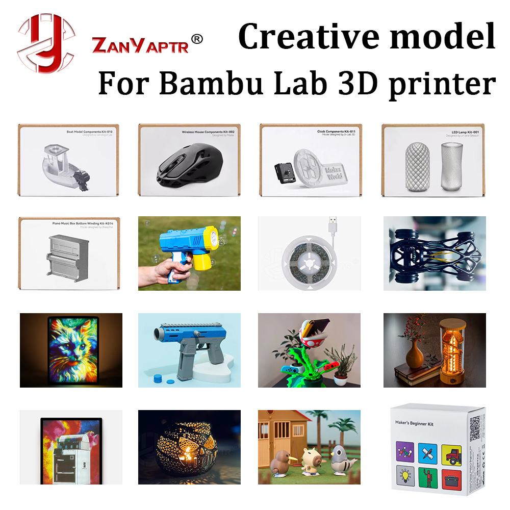 For Bambu Lab DIY Creative Mod - 3D Printing Maker ulasan dan harga