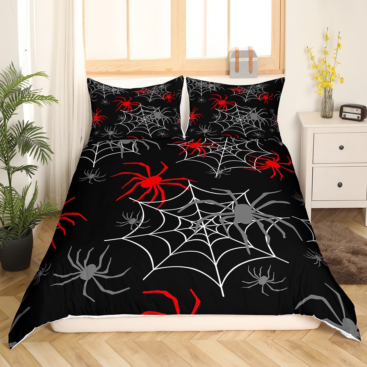 Halloween Spider Web Twin Quee - 3D Printing Web ulasan dan harga