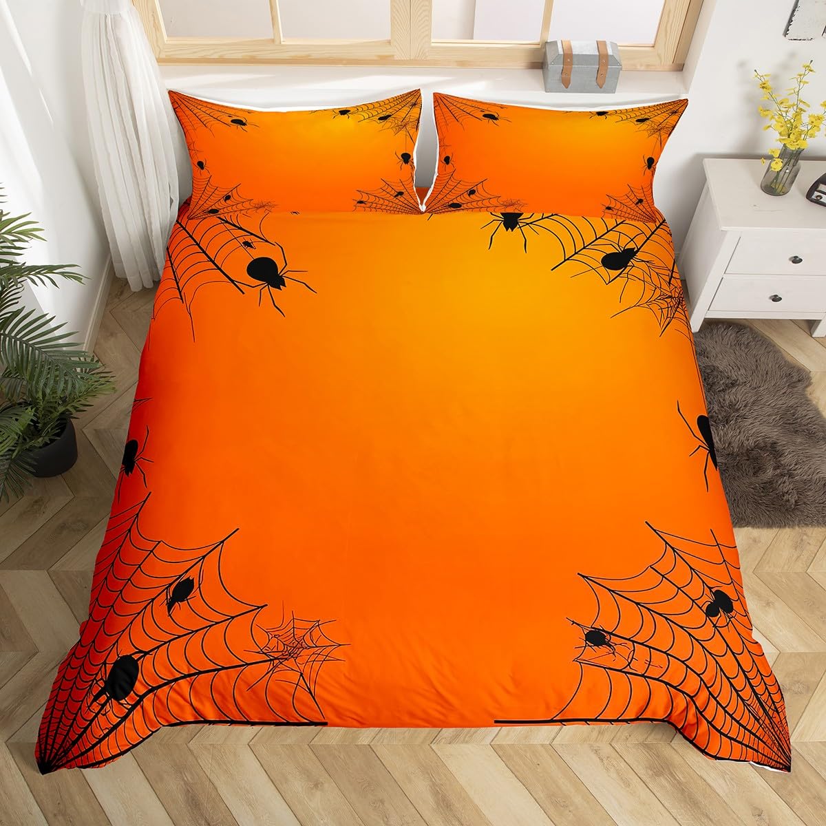 Halloween Spider Web Twin Quee - 3D Printing Web ulasan dan harga