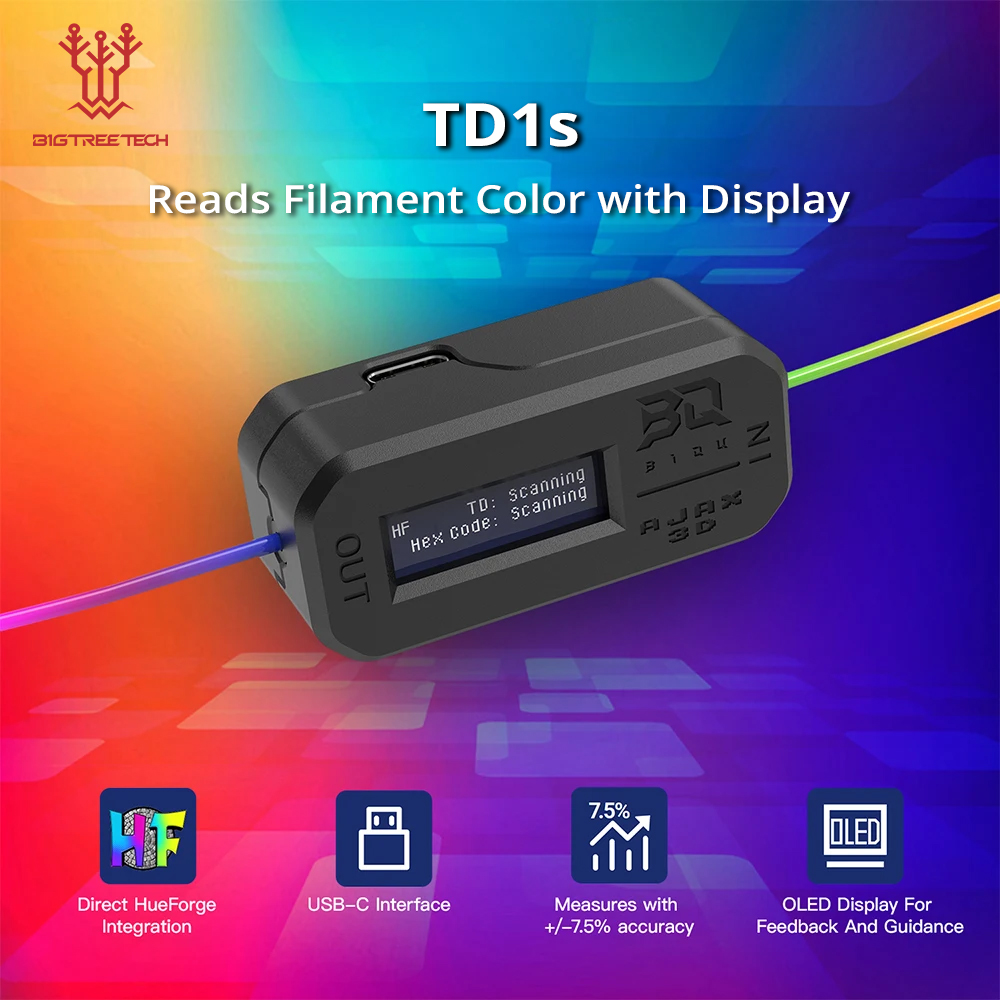 BIGTREETECH TD1s Reads Filamen - 3D Printing Fff ulasan dan harga