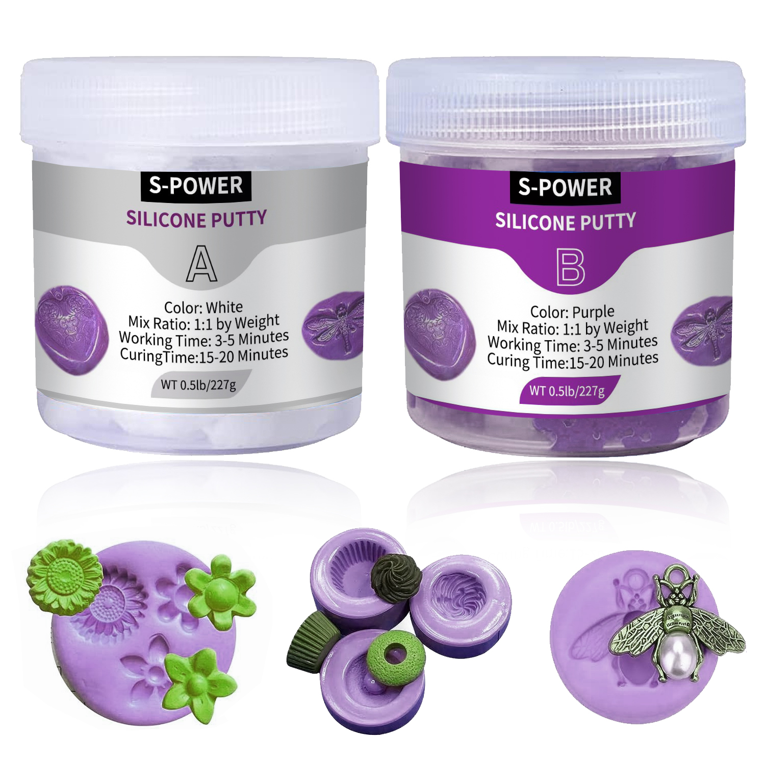 DIY Silicone Molding Putty Kit - 3D Print Isopropyl Alcohol ulasan dan harga