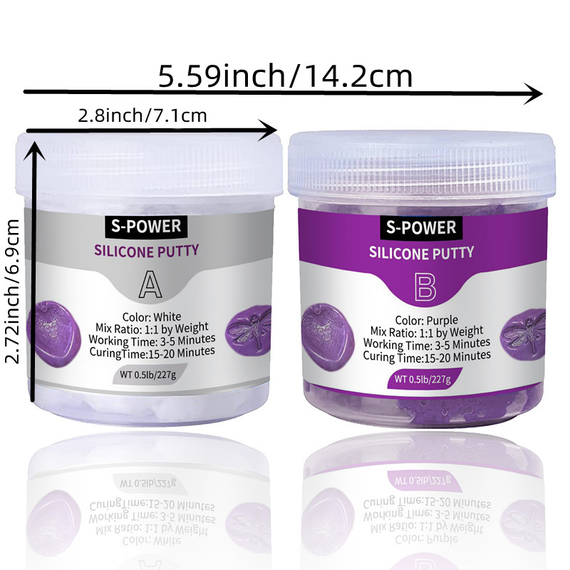 DIY Silicone Molding Putty Kit - 3D Print Isopropyl Alcohol ulasan dan harga