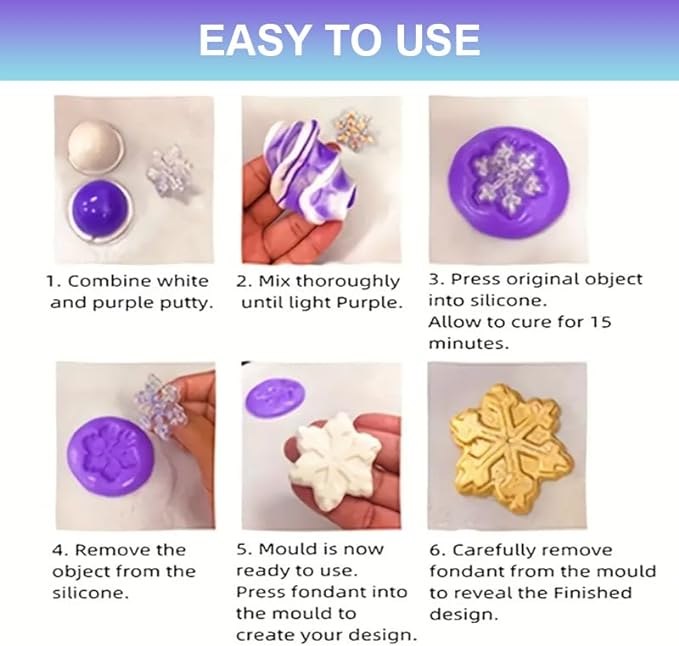 DIY Silicone Molding Putty Kit - 3D Print Isopropyl Alcohol ulasan dan harga
