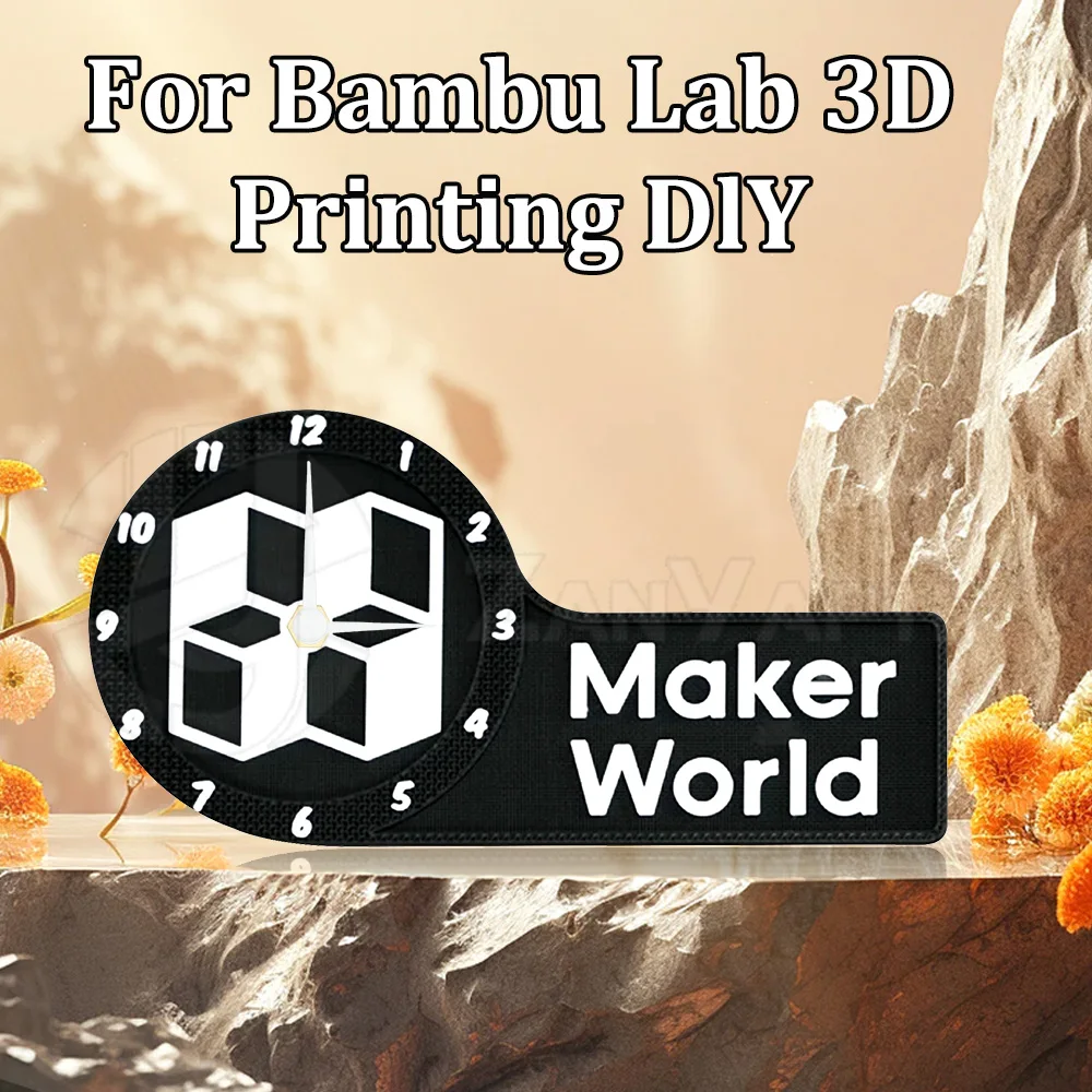 For Bambu Lab Clock MH011 Make - 3D Printing Maker ulasan dan harga