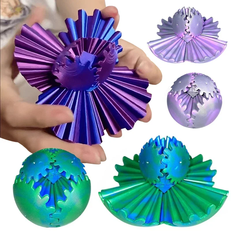 Gear Ball 3D Printed Fidget To - 3D Printing Table ulasan dan harga