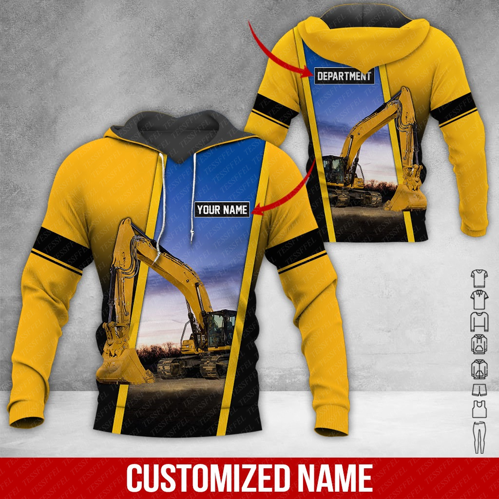 Custom Name Excavator Operator - 3D Printing Operator ulasan dan harga