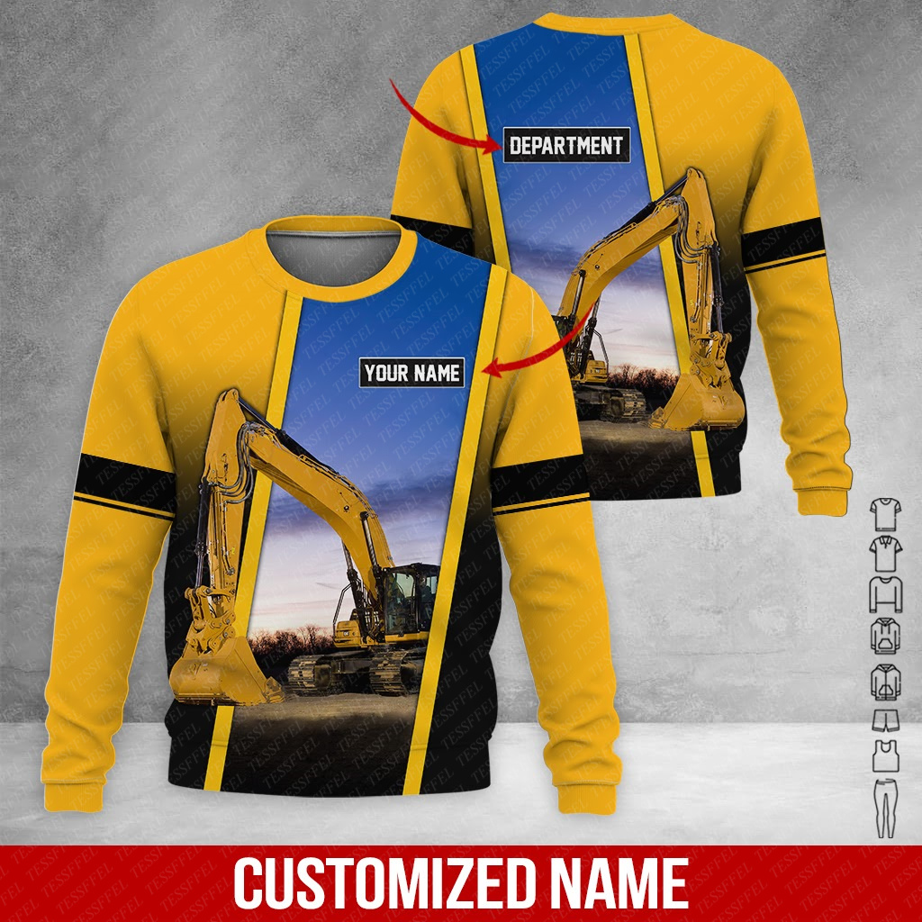 Custom Name Excavator Operator - 3D Printing Operator ulasan dan harga
