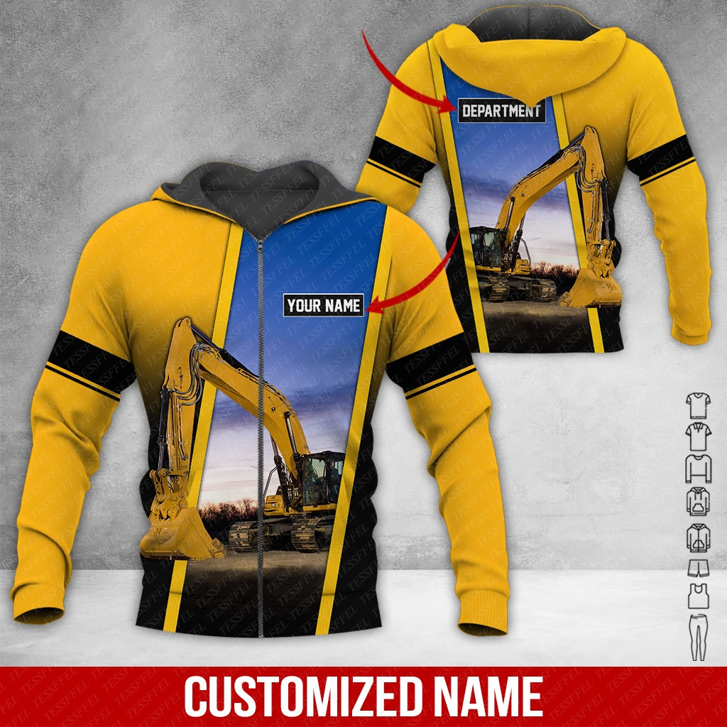 Custom Name Excavator Operator - 3D Printing Operator ulasan dan harga