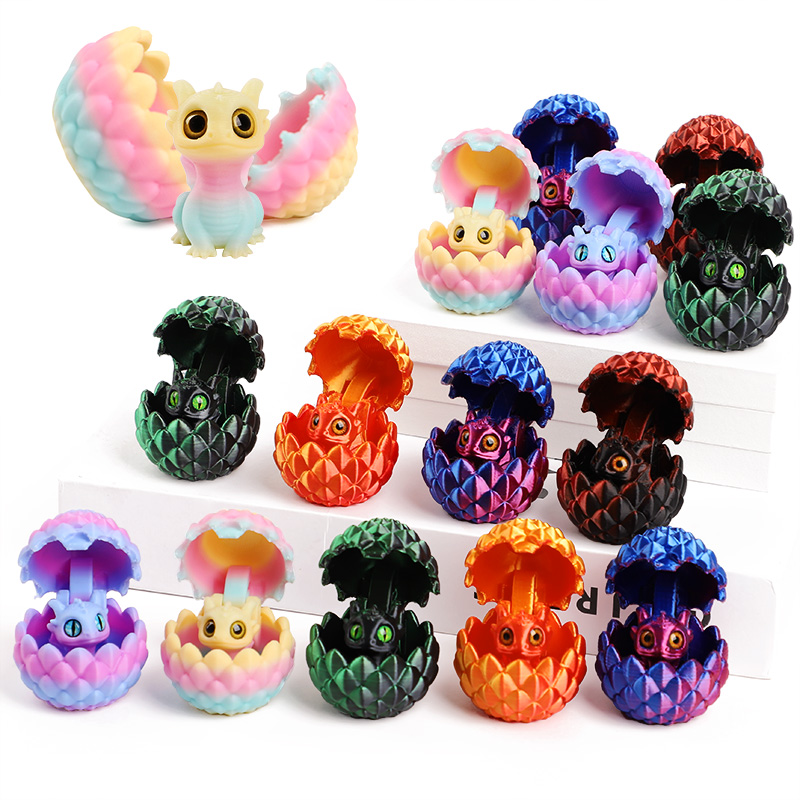 Cute 3D Printed Dragon Eggs wi - 3D Printing Egg ulasan dan harga
