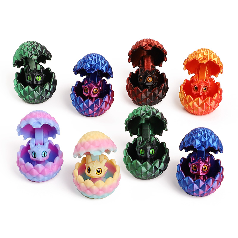 Cute 3D Printed Dragon Eggs wi - 3D Printing Egg ulasan dan harga