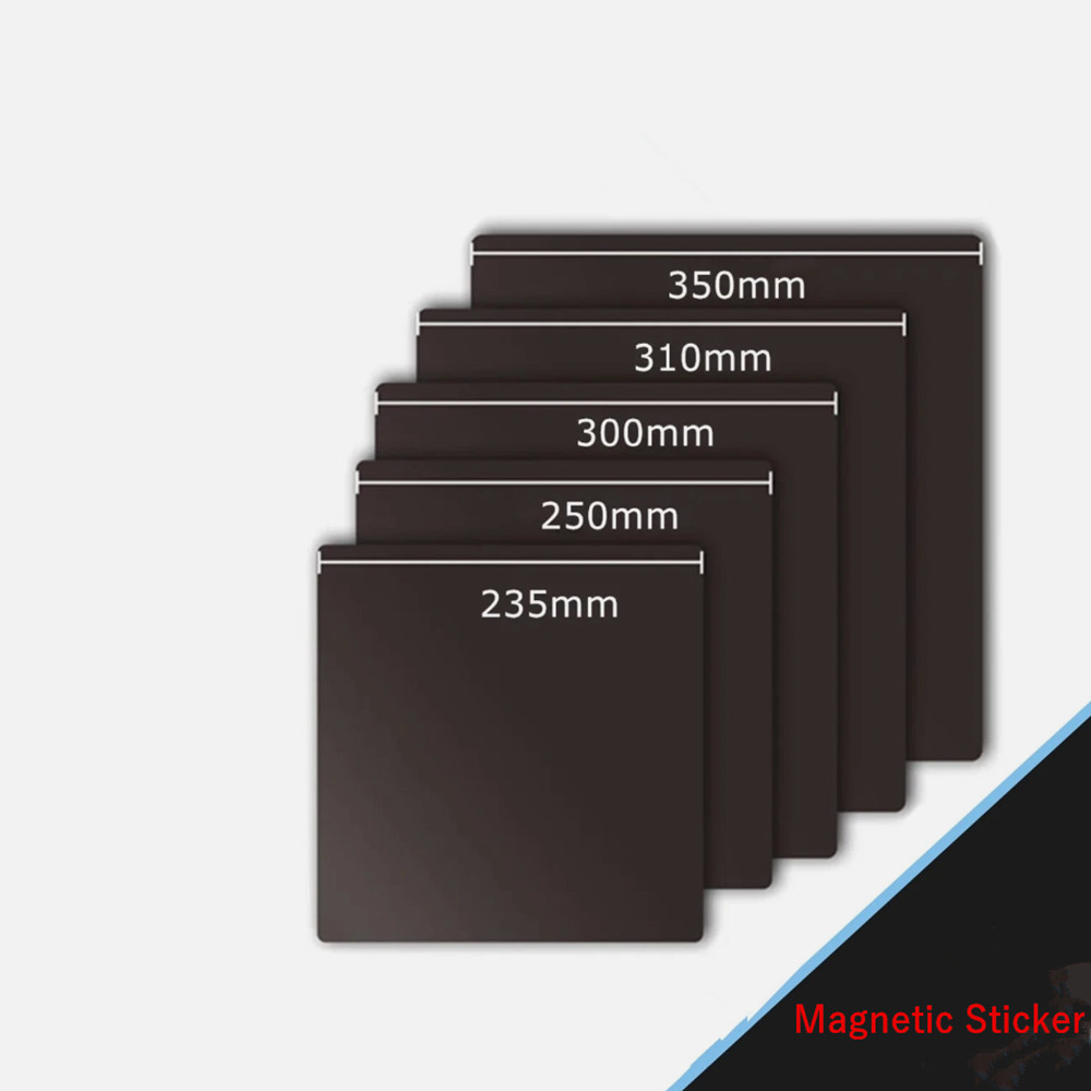 Magnetic Sticker 310x310mm for - 3D Printing Guide ulasan dan harga
