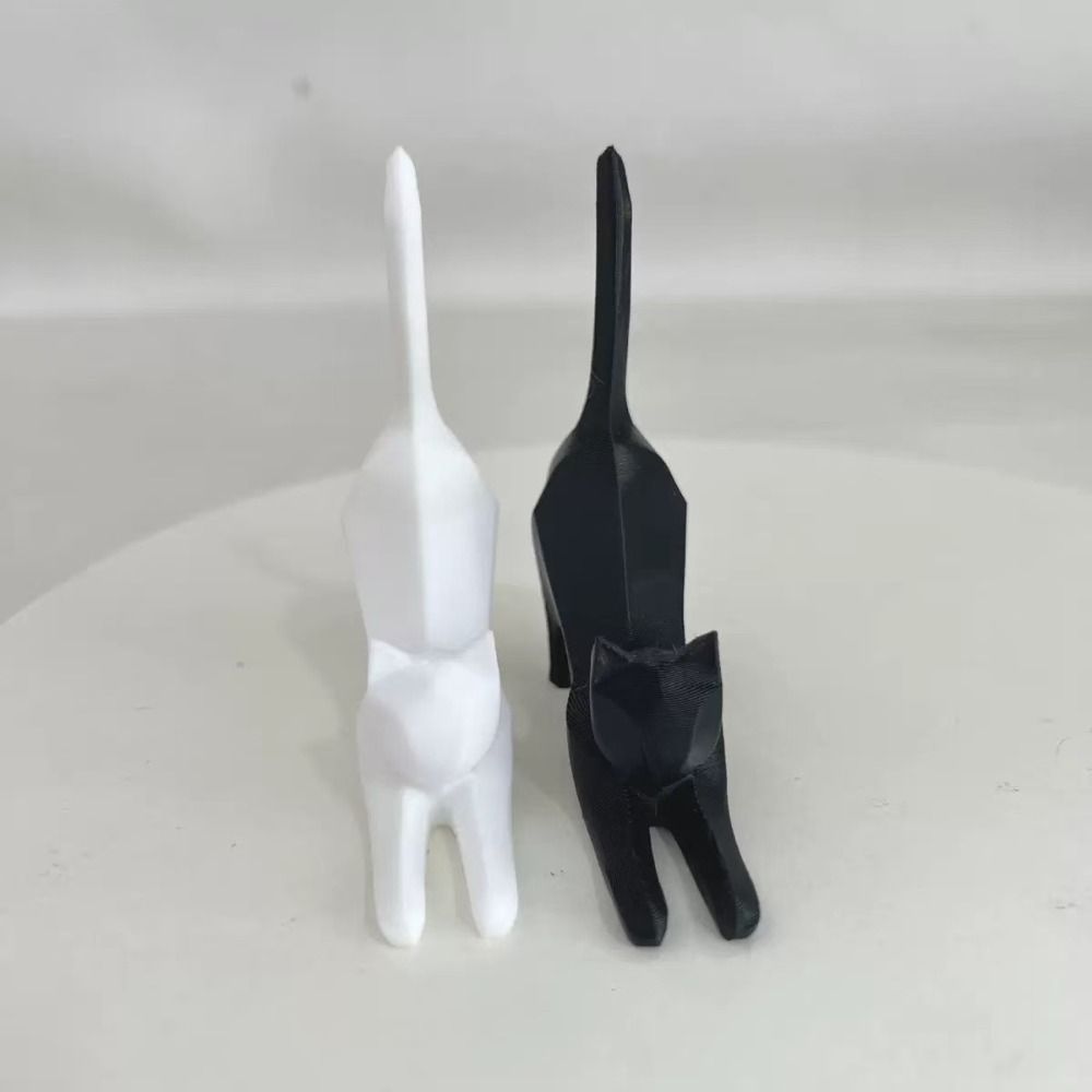 Mini Kitten Ring Storage Rack  - 3D Print Isopropyl Alcohol ulasan dan harga