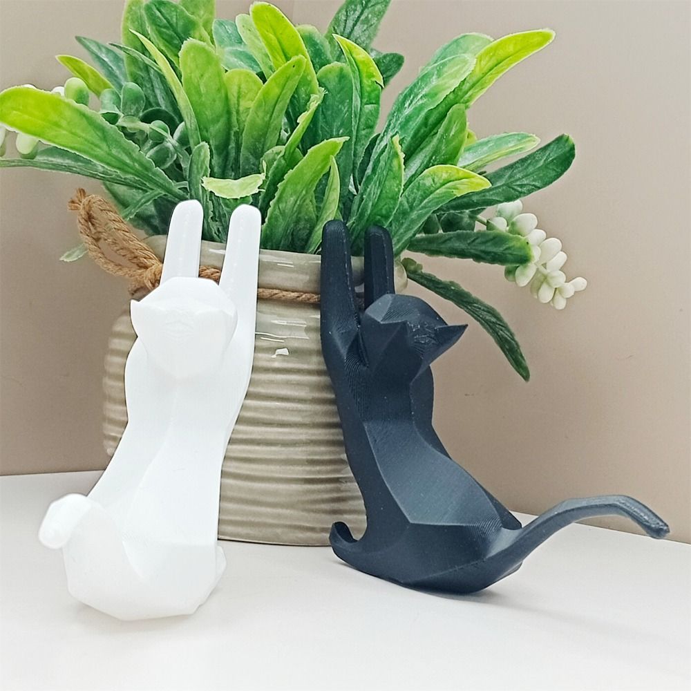 Mini Kitten Ring Storage Rack  - 3D Print Isopropyl Alcohol ulasan dan harga