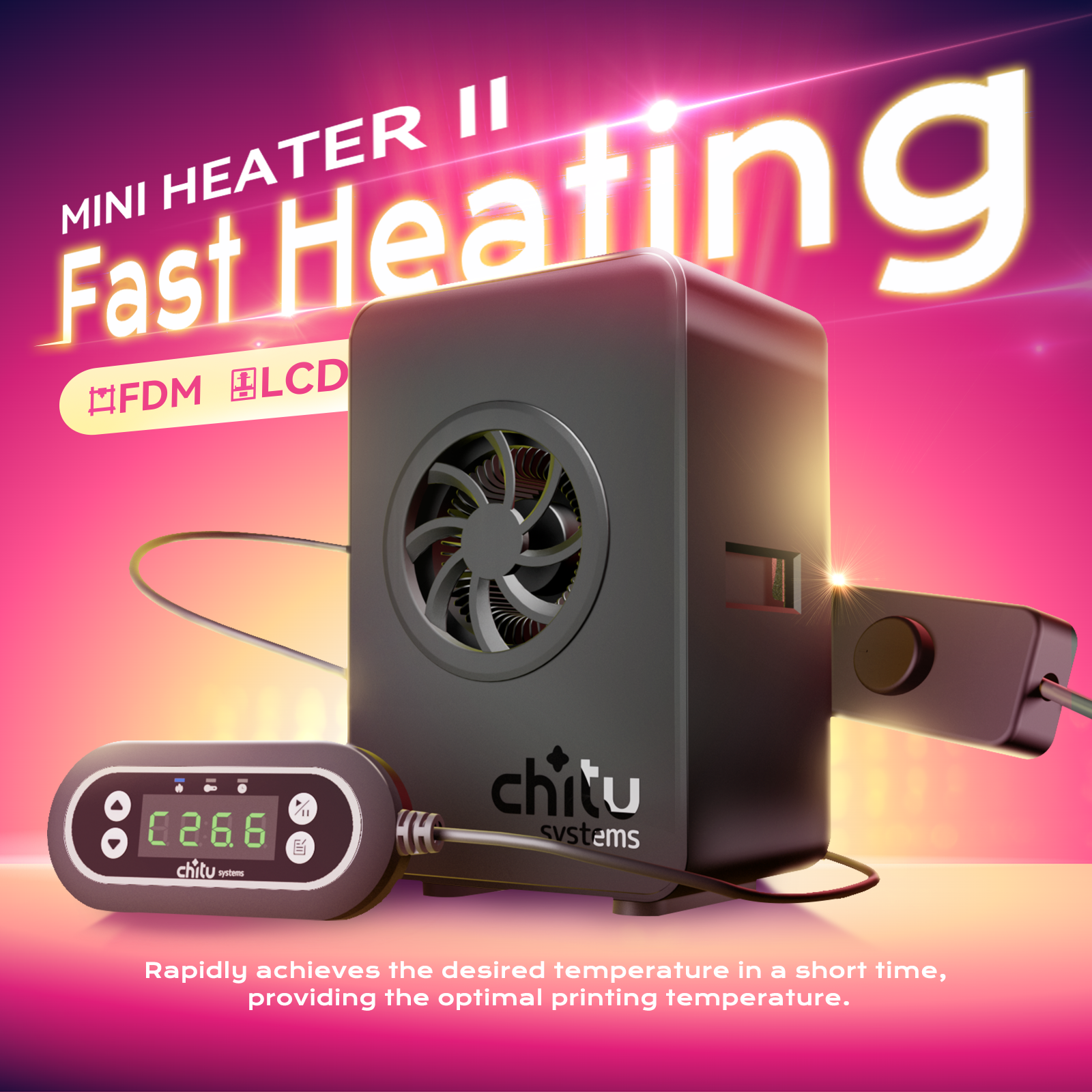Chitu Systems H2 Mini Heater N - 3D Printing Creality ulasan dan harga