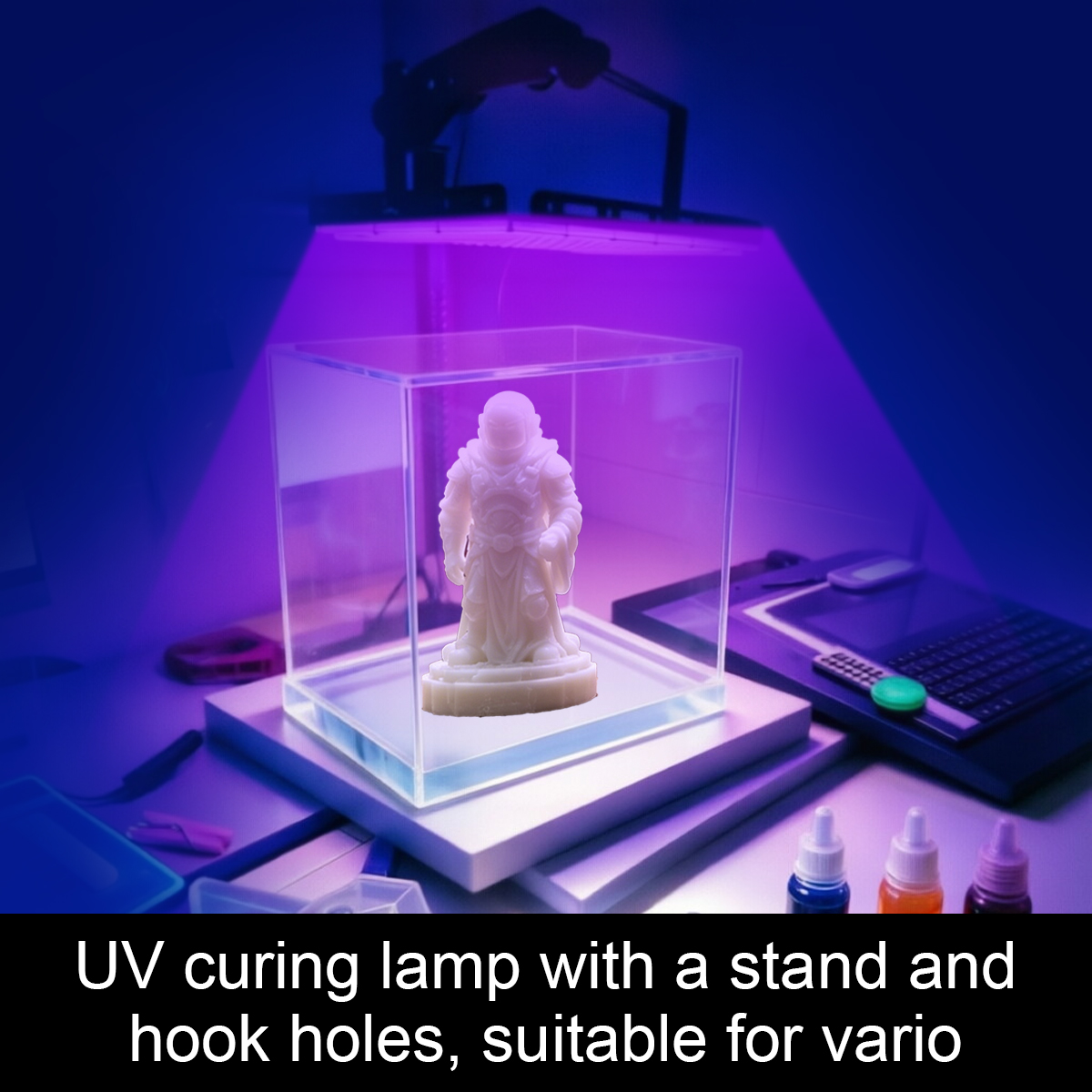 UV Resin Curing Light , 395nm  - 3D Print Isopropyl Alcohol ulasan dan harga