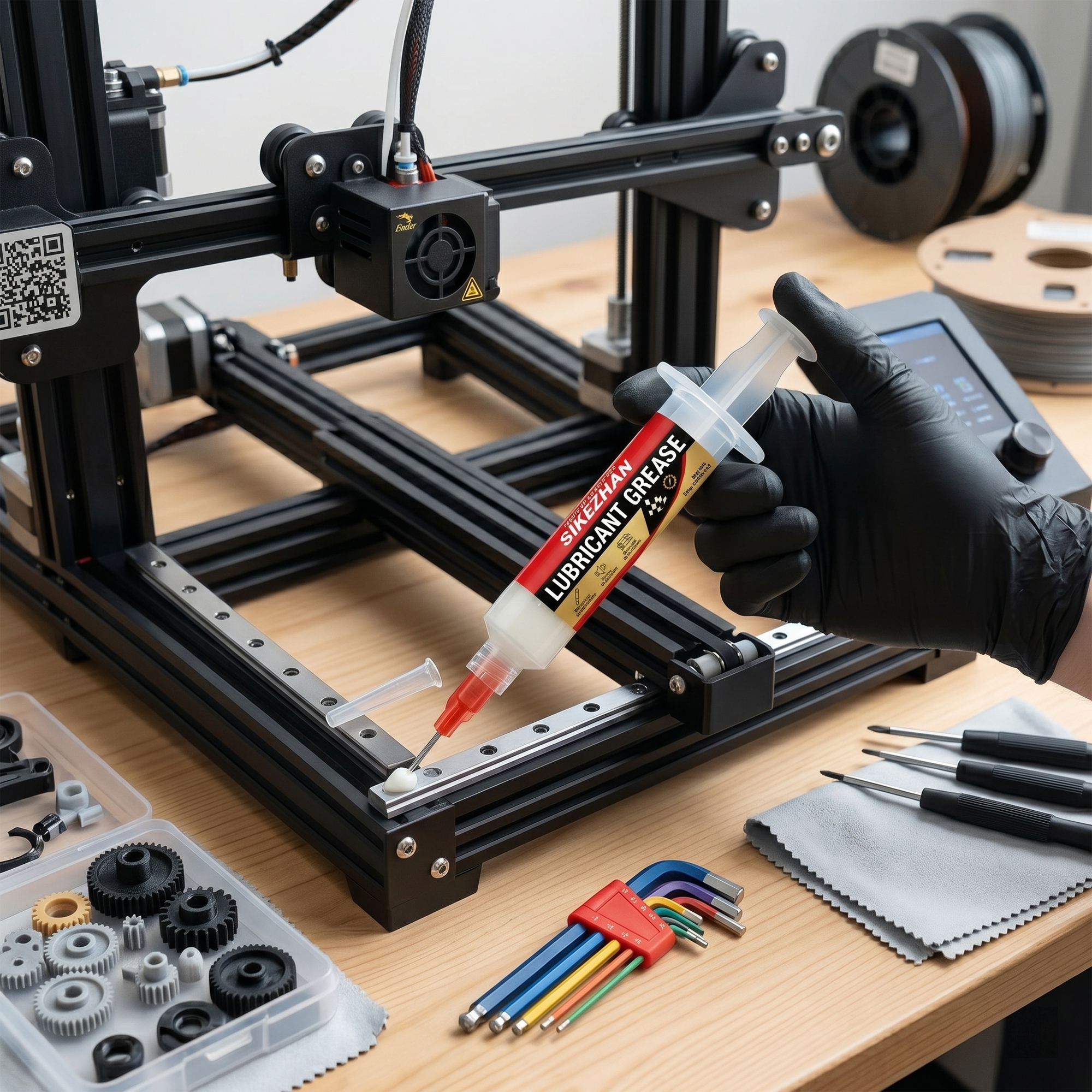 SIKEZHAN 10g 3D Printer Grease - 3D Printing Guide ulasan dan harga