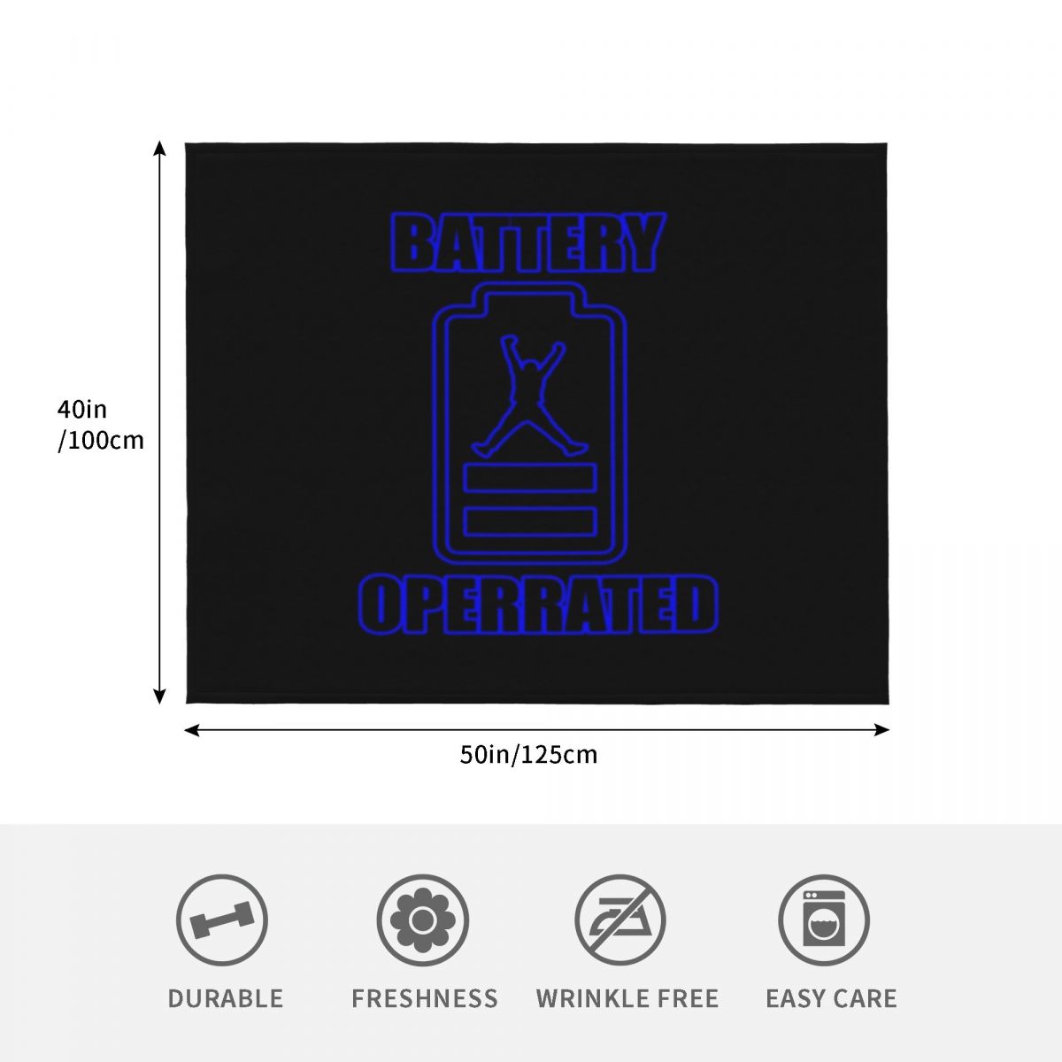 Battery Operated Throw Blanket - 3D Printing Operator ulasan dan harga