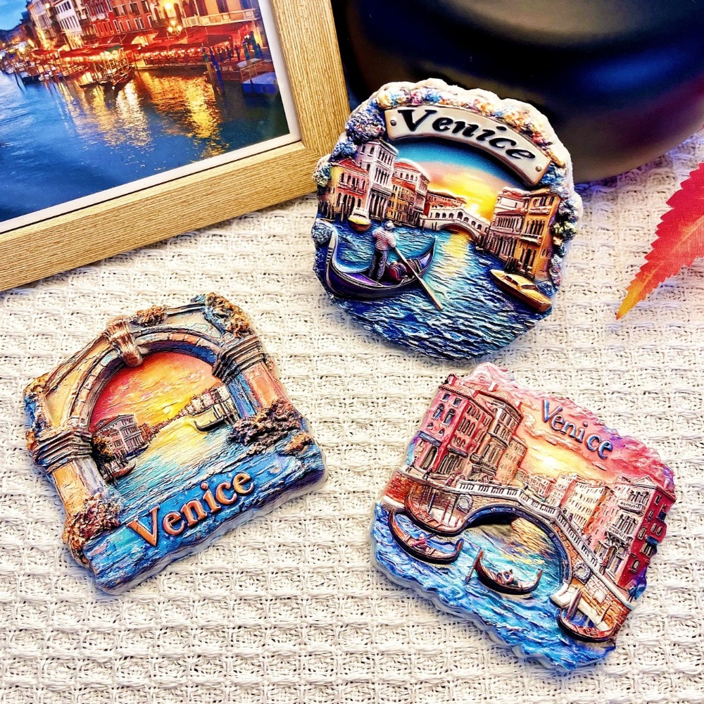 Venice Italy 3D Fridge Magnets - 3D Printing Uv Resin ulasan dan harga