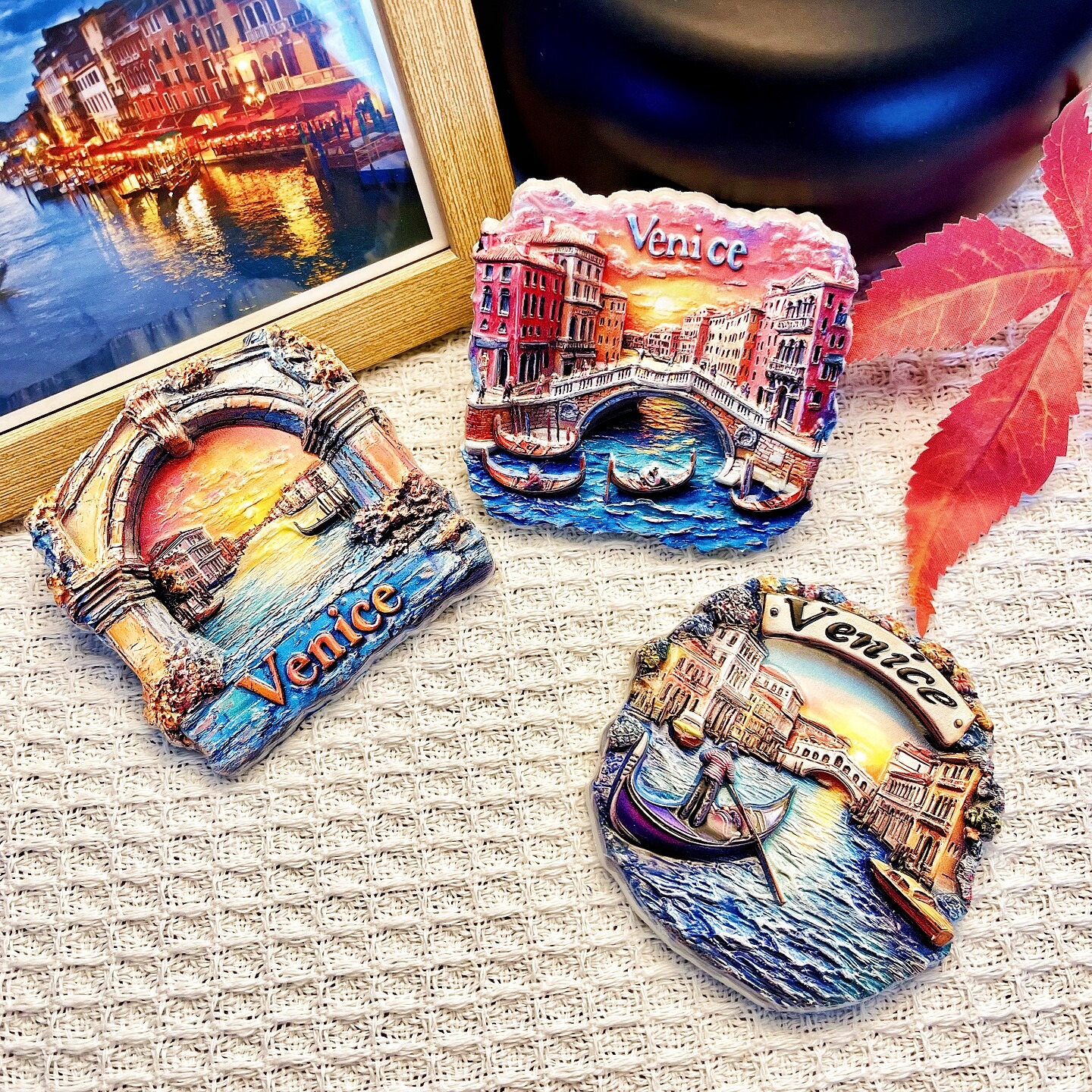 Venice Italy 3D Fridge Magnets - 3D Printing Uv Resin ulasan dan harga