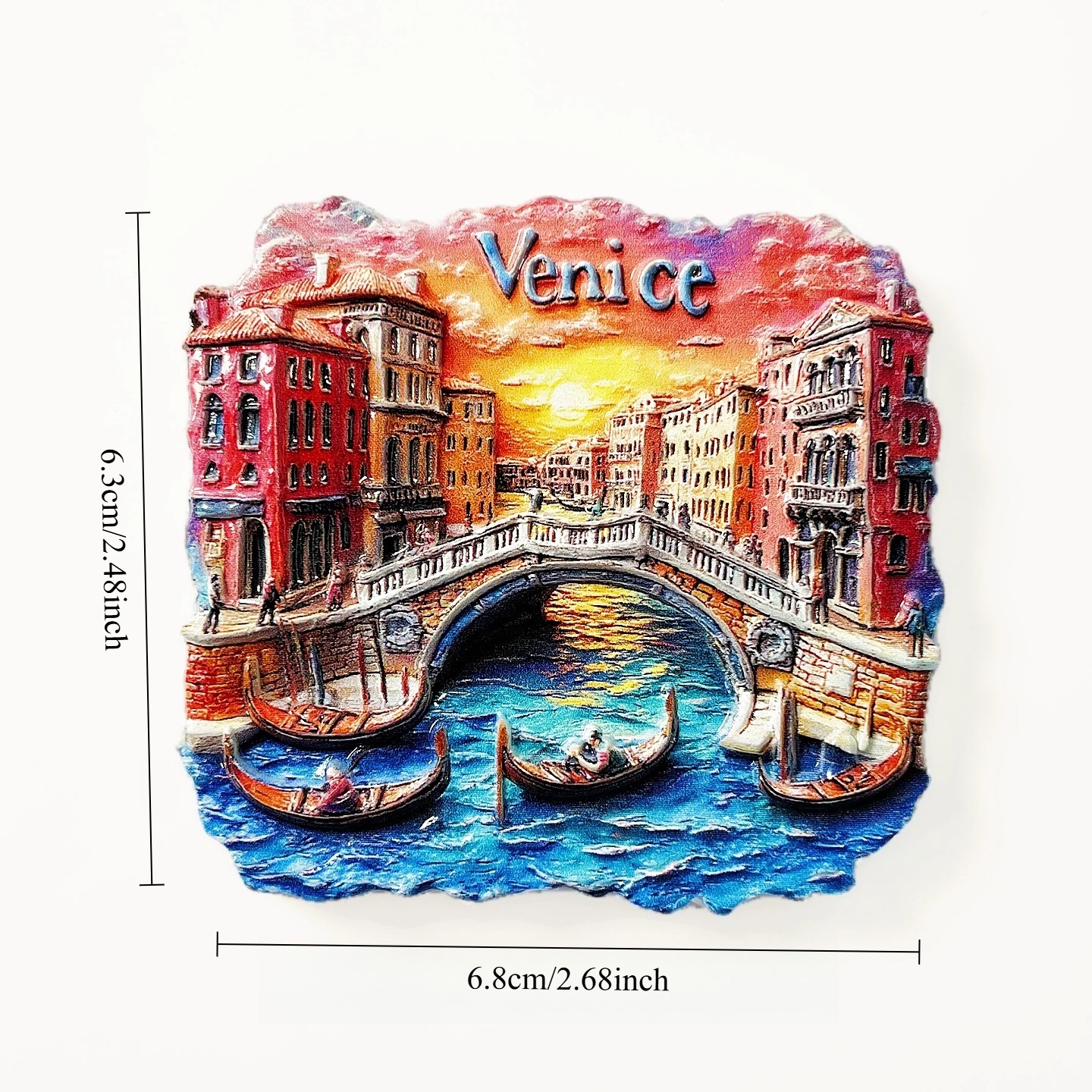 Venice Italy 3D Fridge Magnets - 3D Printing Uv Resin ulasan dan harga