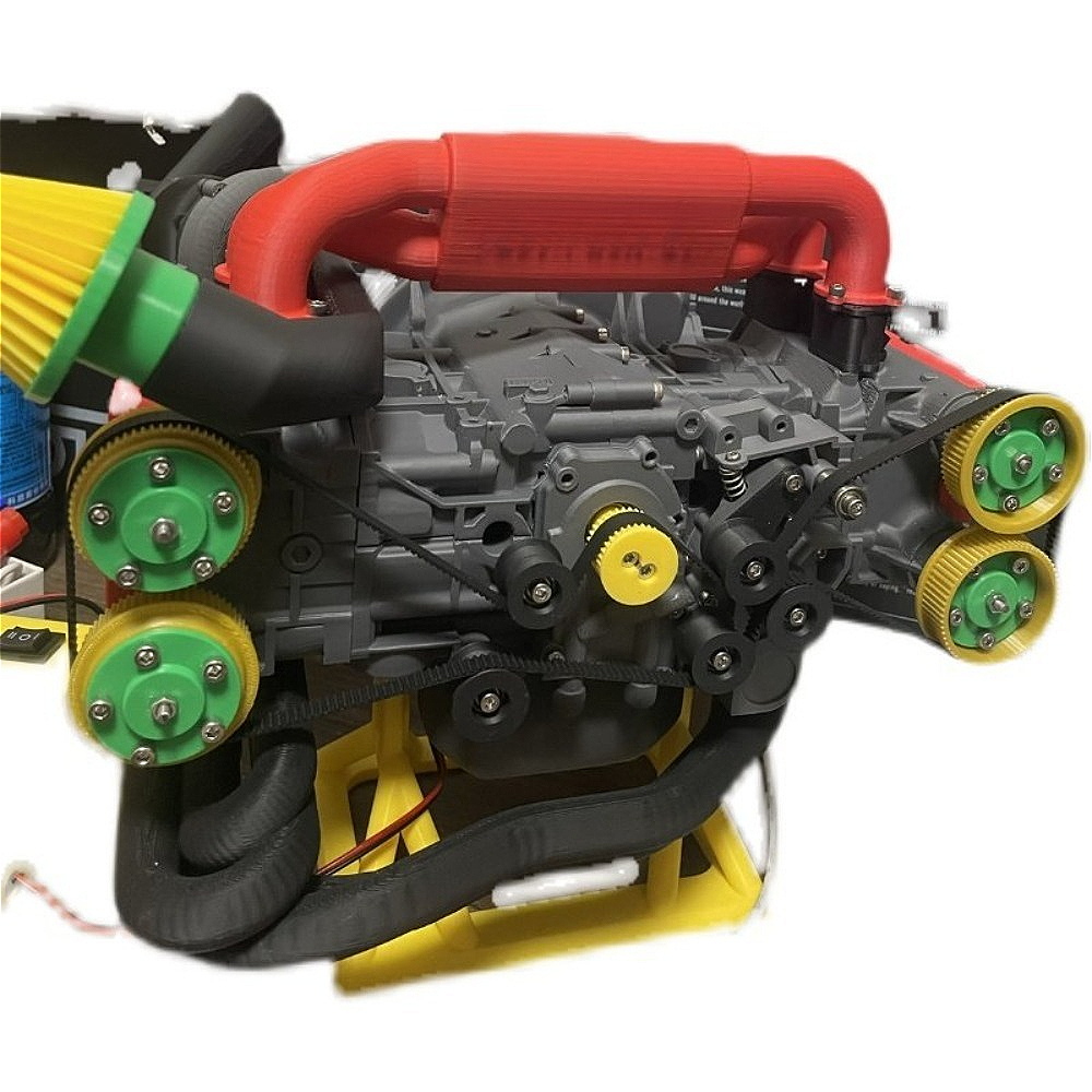 3D Printed Subaru EJ20 Classic - 3D Printing Operator ulasan dan harga