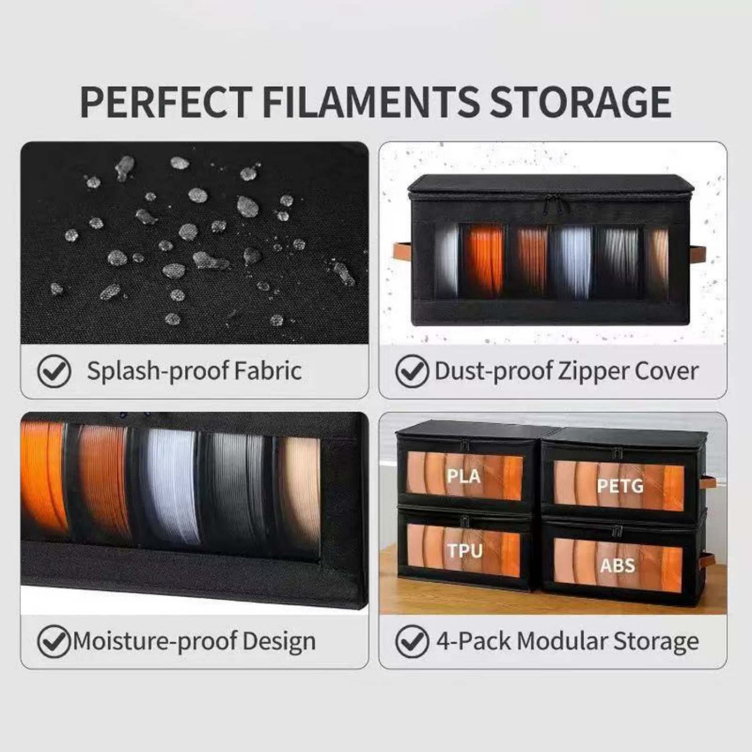 1/2/4pcs 3D Printer Filament S - 3D Printing Maker ulasan dan harga