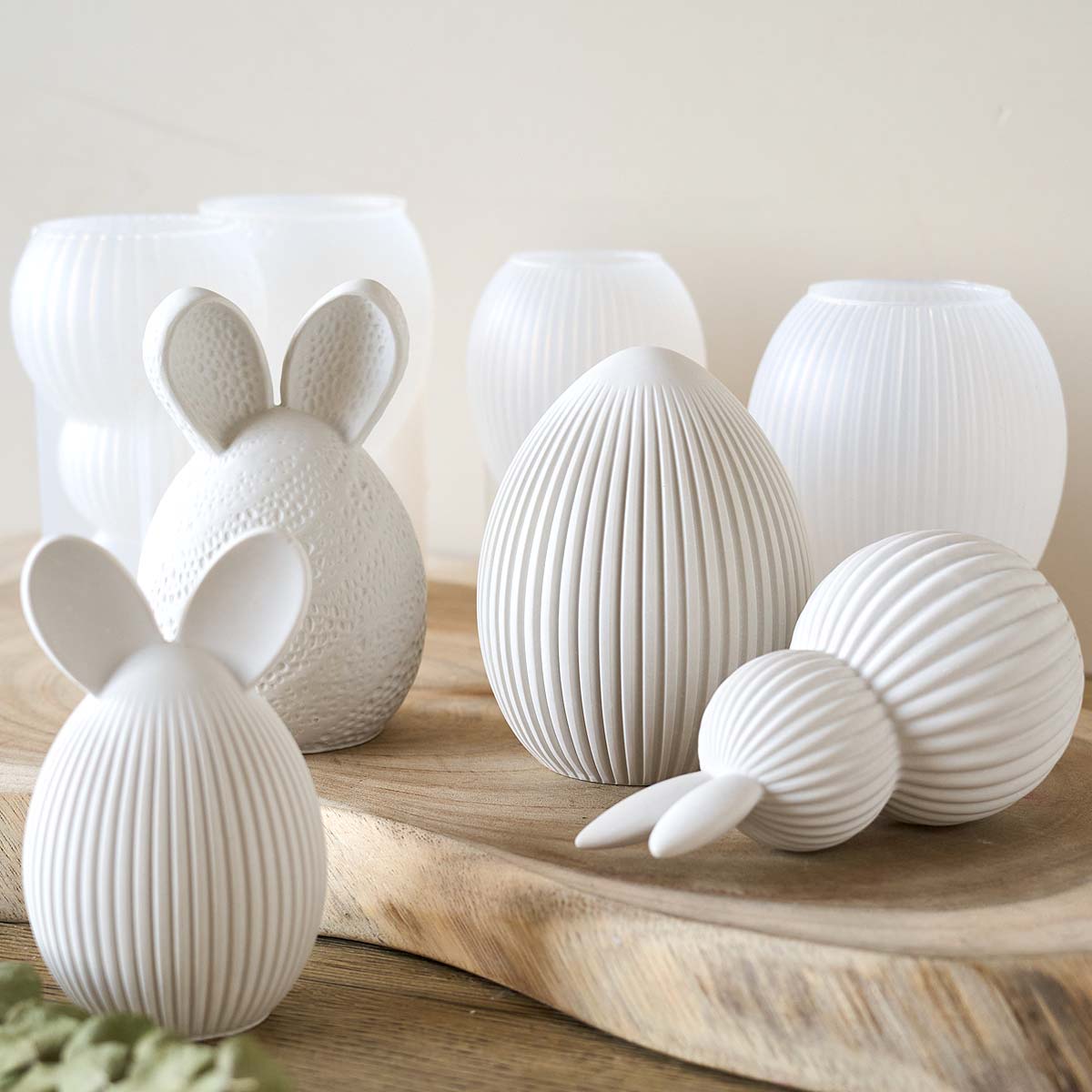 3D Stripe Rabbit Silicone Cand - 3D Printing Egg ulasan dan harga