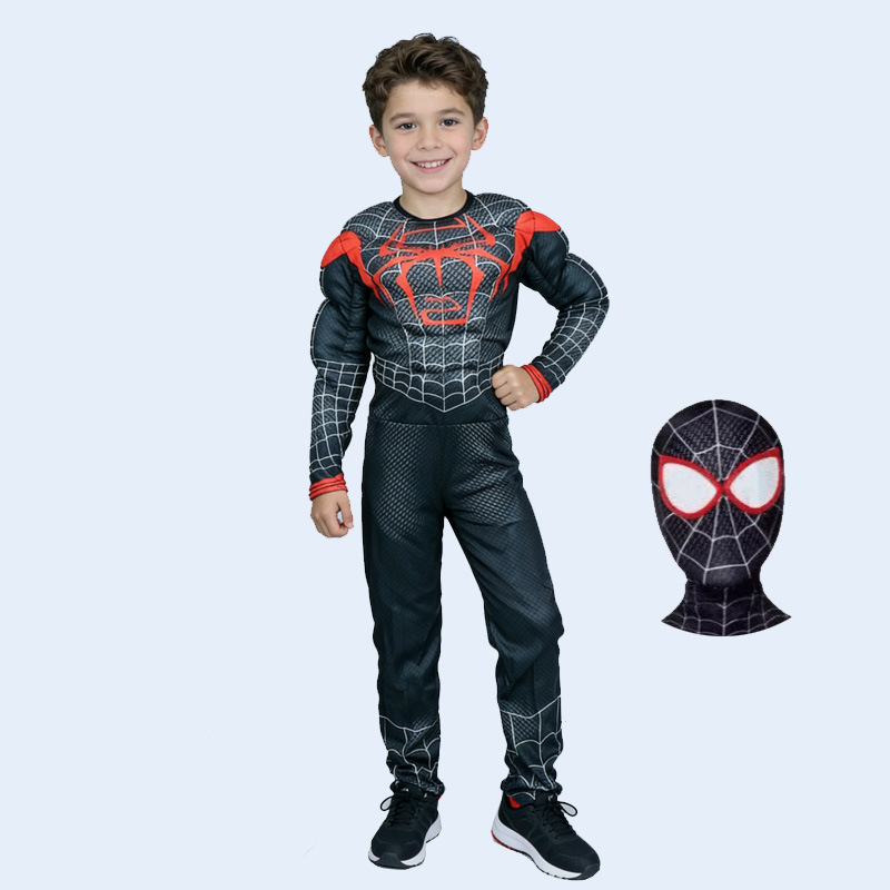 Kids Spider-Man Cosplay Costum - 3D Printing Web ulasan dan harga