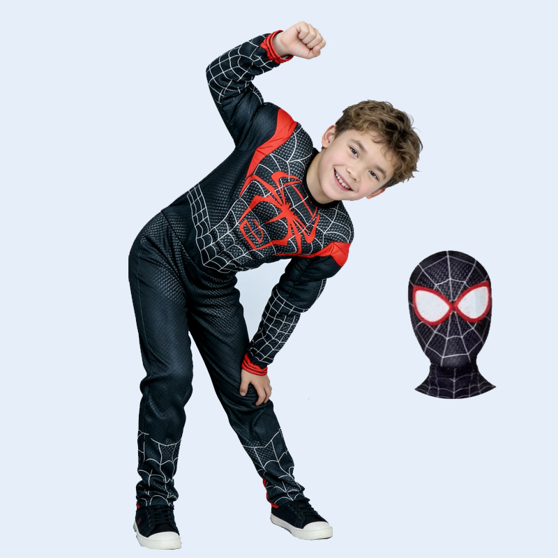 Kids Spider-Man Cosplay Costum - 3D Printing Web ulasan dan harga