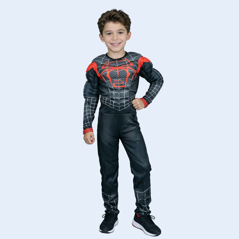 Kids Spider-Man Cosplay Costum - 3D Printing Web ulasan dan harga