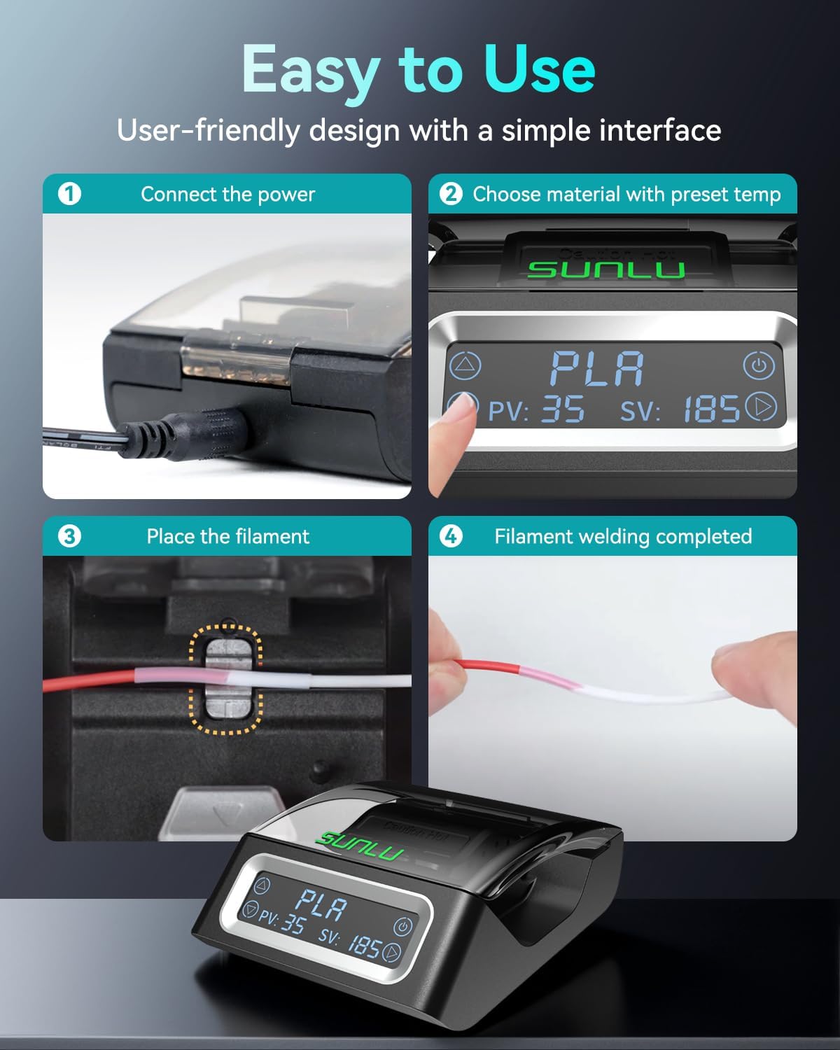 SUNLU FC01 Filament Connector  - 3D Printing Maker ulasan dan harga