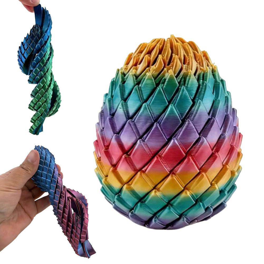 3D Printed Dragon Egg Stress T - 3D Printing Egg ulasan dan harga