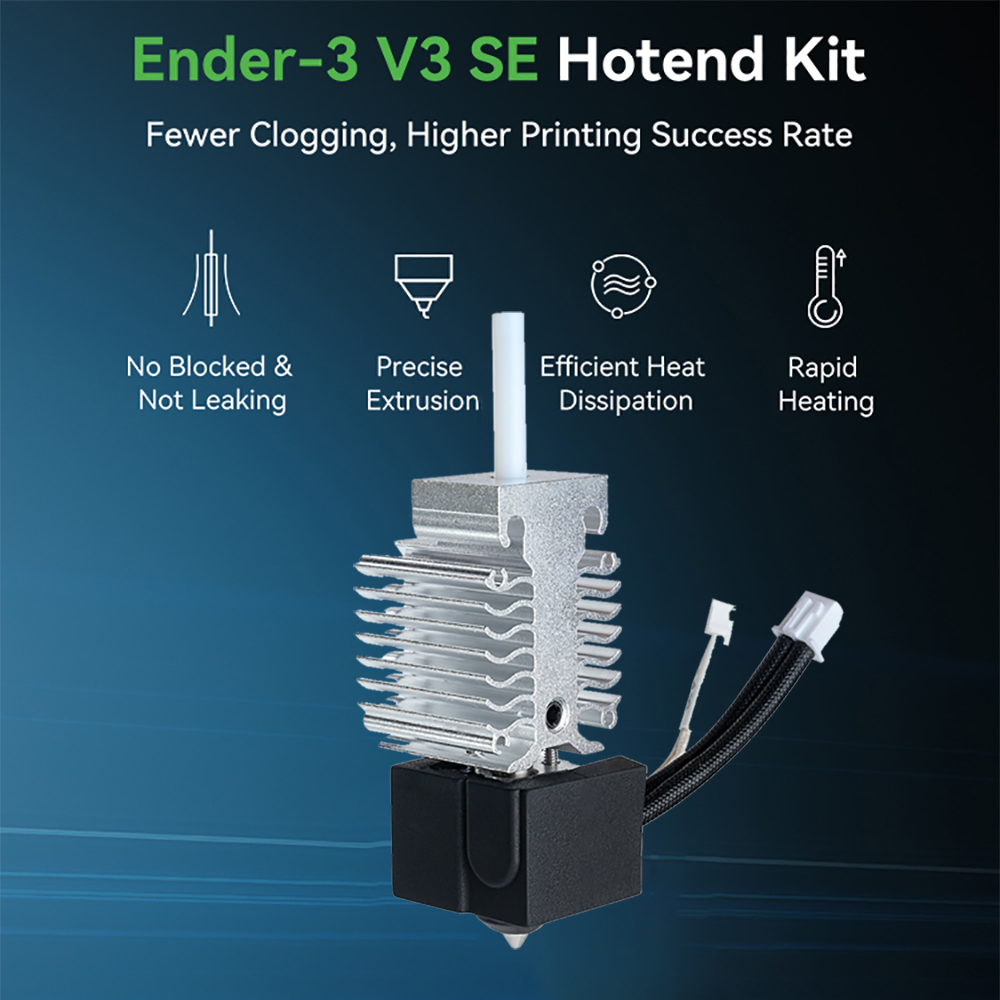 Creality Ender-3 V3 SE Hotend  - 3D Printing Creality ulasan dan harga