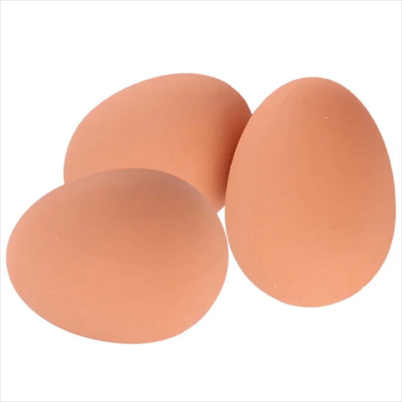 Realistic Bouncy Eggs Fake Rub - 3D Printing Egg ulasan dan harga