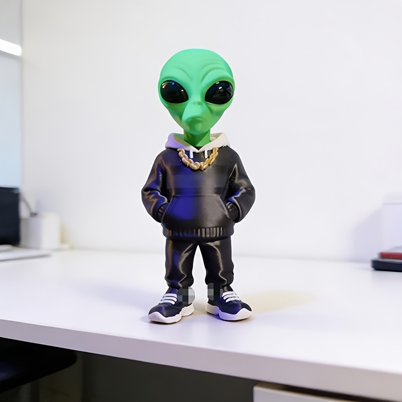 1 Piece Green Alien Figure wit - 3D Printing Table ulasan dan harga