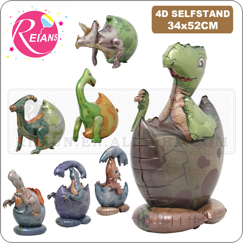 3D Standing Cartoon Dinosaur B - 3D Printing Egg ulasan dan harga